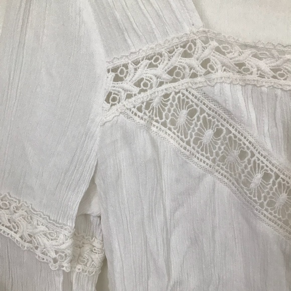 Boho white blouse - Picture 4 of 5